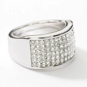BRAND NEW Crystal Diamonds Ring